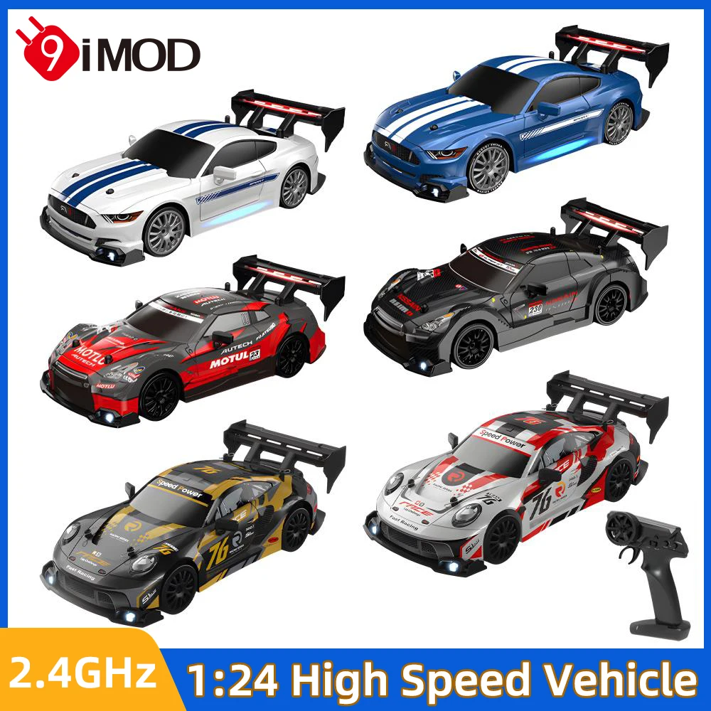 9IMOD 1:24 Дрифтовый автомобиль 2,4 ГГц Высокоскоростной автомобиль 30 км/ч 8601 8602 8606 Гоночные/дрифтовые шины Замените полноприводный радиоуправляемый гоночный автомобиль
9IMOD 1:24 Дрифтовый автомобиль 2,4 ГГц Высокоскоростной автомобиль 30 км/ч 8601 8602 8606 Гоночные/дрифтовые шины Замените полноприводный радиоуправляемый гоночный автомобиль
