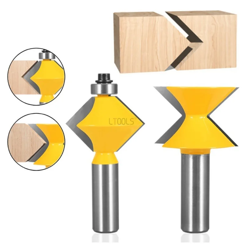 90 Degree Edge Banding Assembly Router Bit Woodworking Milling Cutter Carbide Bit for Woodworking Trimming Slotting Tool
90 Degree Edge Banding Assembly Router Bit Woodworking Milling Cutter Carbide Bit for Woodworking Trimming Slotting Tool
