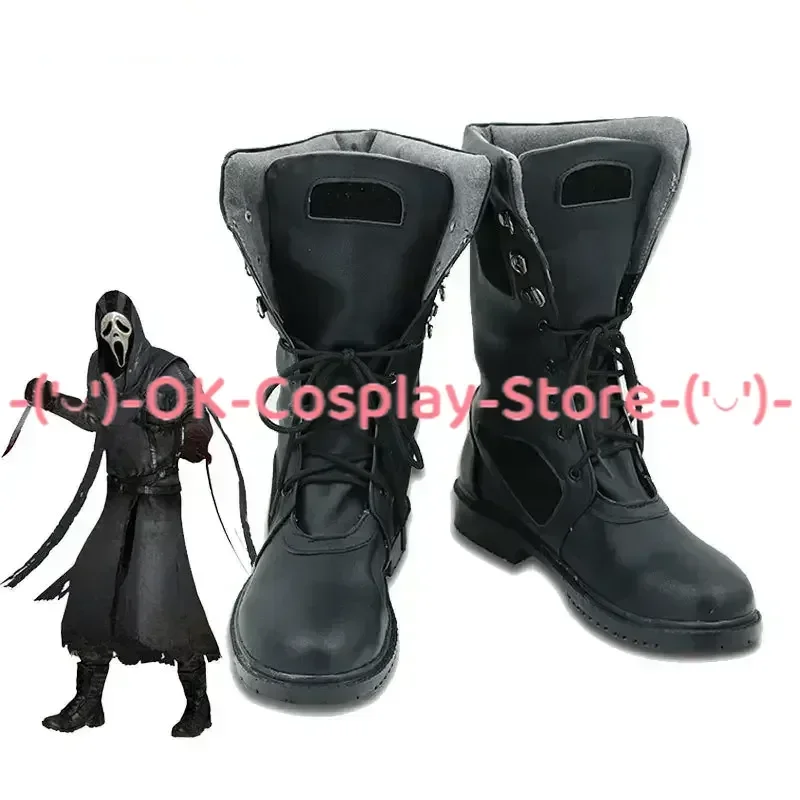 Ghost Face Cosplay Shoes PU Leather Shoes Halloween Carnival Boots DBD Cosplay Prop Custom Made
Ghost Face Cosplay Shoes PU Leather Shoes Halloween Carnival Boots DBD Cosplay Prop Custom Made
