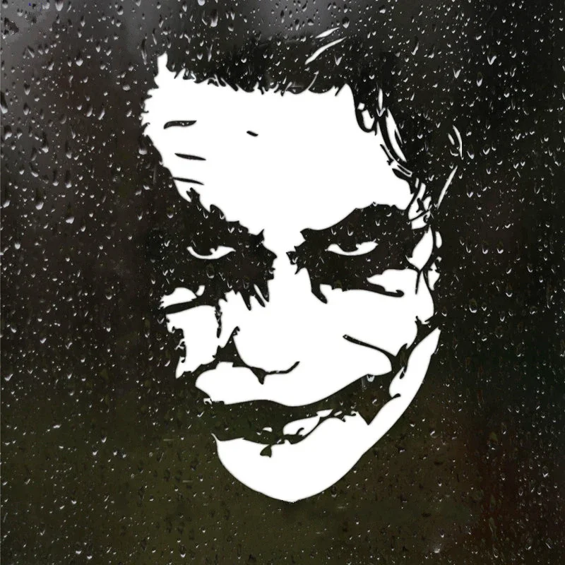 Scary Clown Face Sticker High Quality Car Window Decoration Personality PVC Waterproof Decal Color Can Be Customized, 22cm*15cm
Scary Clown Face Sticker High Quality Car Window Decoration Personality PVC Waterproof Decal Color Can Be Customized, 22cm*15cm