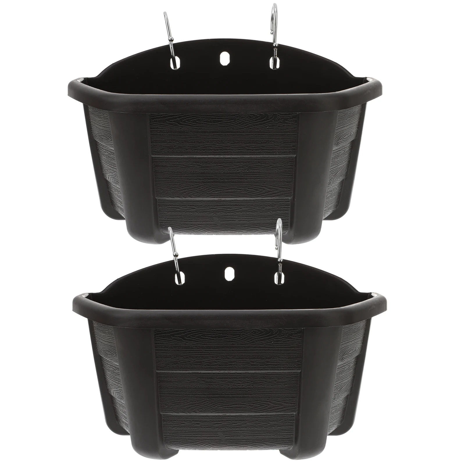 Wall Mounted Semi Circle Plastic Wood Like Flower Pots Water for Balcony Hanging Plant Holders Suitable for Small
Wall Mounted Semi Circle Plastic Wood Like Flower Pots Water for Balcony Hanging Plant Holders Suitable for Small