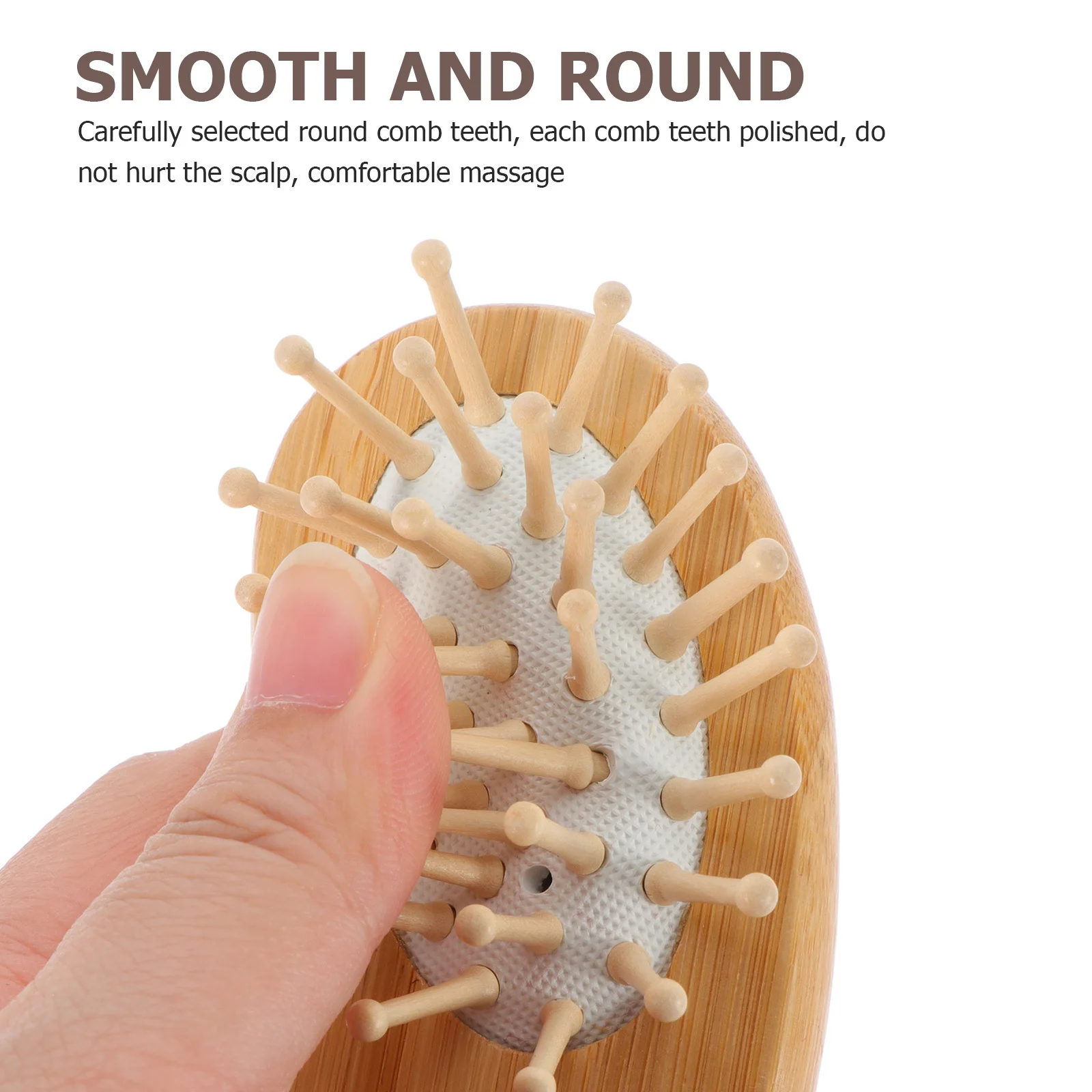 2Pcs Hair Comb Smooth Round Teeth Massage Comb for Scalp Blood Circulation Detangling Hairstyling Brush Portable 
2Pcs Hair Comb Smooth Round Teeth Massage Comb for Scalp Blood Circulation Detangling Hairstyling Brush Portable