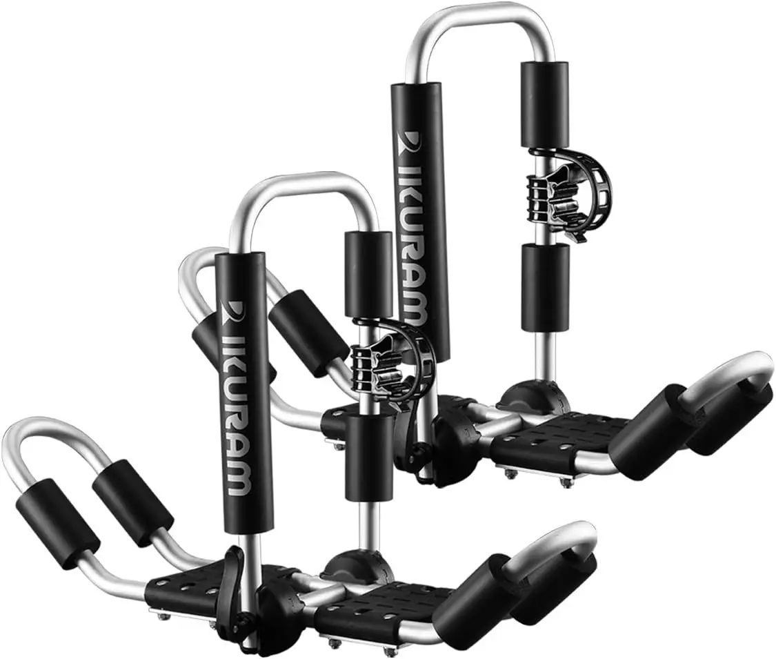 Aluminum Kayak Carrier Folding J-Style Universal 4-in-1 for Canoe, Surfboard Rooftop
Aluminum Kayak Carrier Folding J-Style Universal 4-in-1 for Canoe, Surfboard Rooftop
