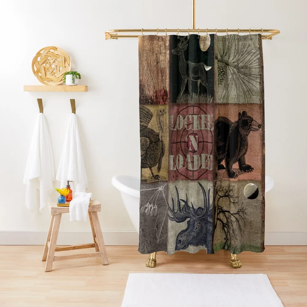 Great Outdoors Wild Game Patchwork VI Shower Curtain Shower Set For Bathroom Bathtub Curtain
Great Outdoors Wild Game Patchwork VI Shower Curtain Shower Set For Bathroom Bathtub Curtain