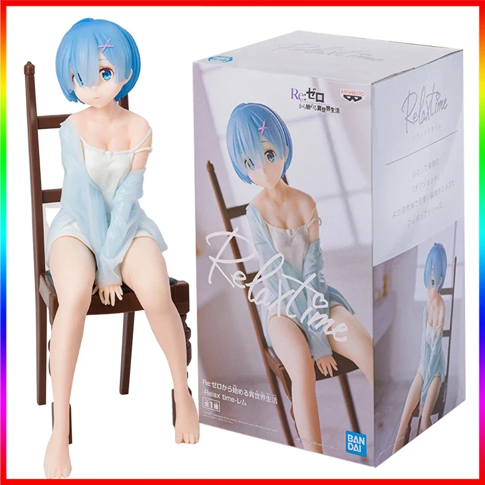 Re Zero Rem Ram Pajama Sitting Chair 20CM Anime Figure Cute PVC Doll Model Toy Ornament Gift for Fans Collection Birthday
Re Zero Rem Ram Pajama Sitting Chair 20CM Anime Figure Cute PVC Doll Model Toy Ornament Gift for Fans Collection Birthday