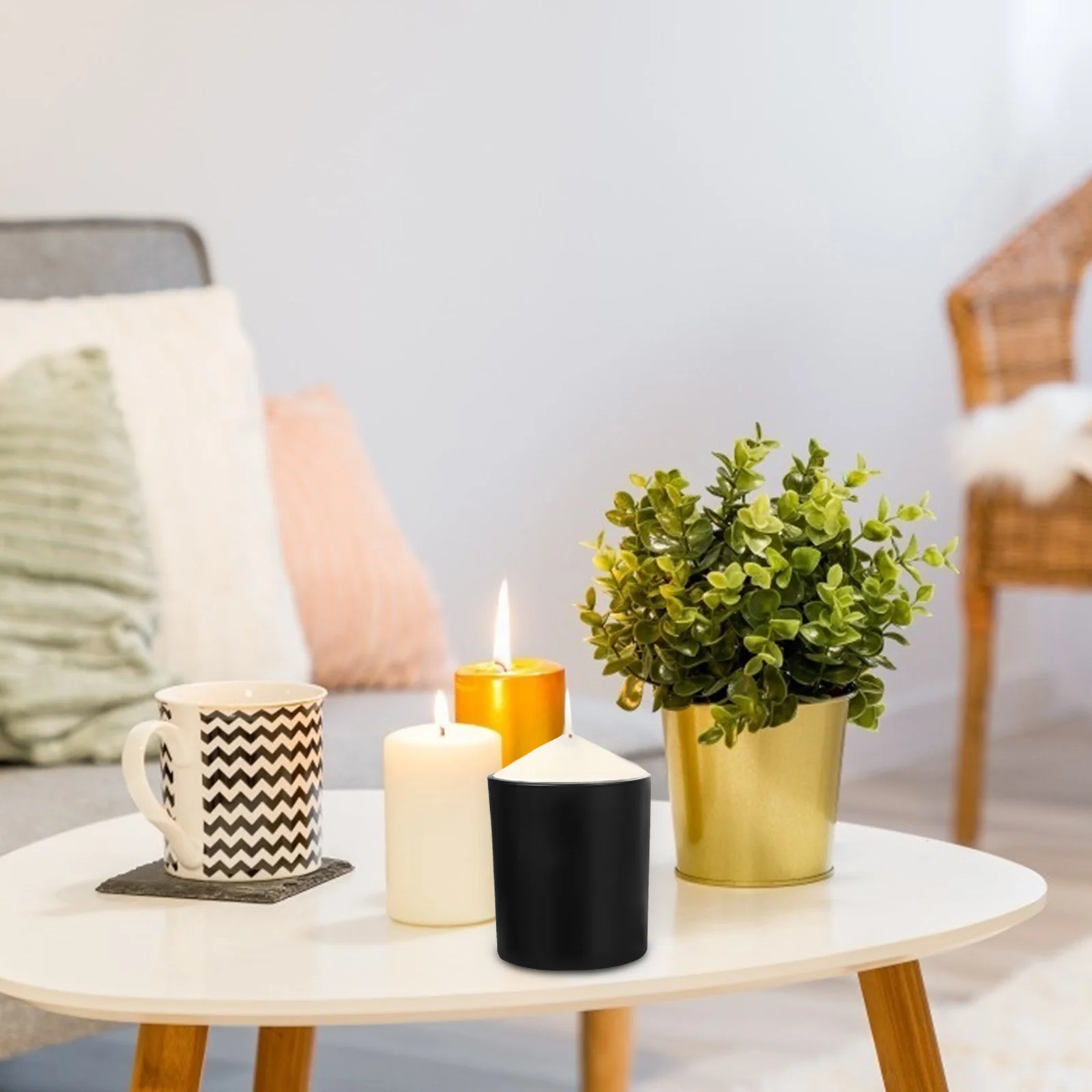 4 Sets Glass Holder Essential Oil Jar Votive Candles Scented Mini Round Empty Wax Melt Containers Candlesjar Jars
4 Sets Glass Holder Essential Oil Jar Votive Candles Scented Mini Round Empty Wax Melt Containers Candlesjar Jars