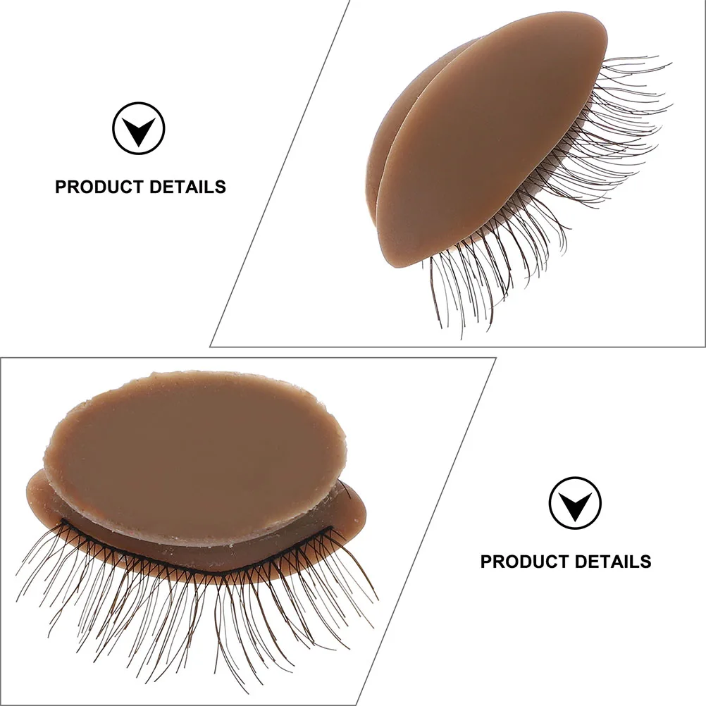 6 Pairs Eyelash Model Kit Eyelashes Practice Head Makeup Accessory Replacement Eyelids Tool
6 Pairs Eyelash Model Kit Eyelashes Practice Head Makeup Accessory Replacement Eyelids Tool