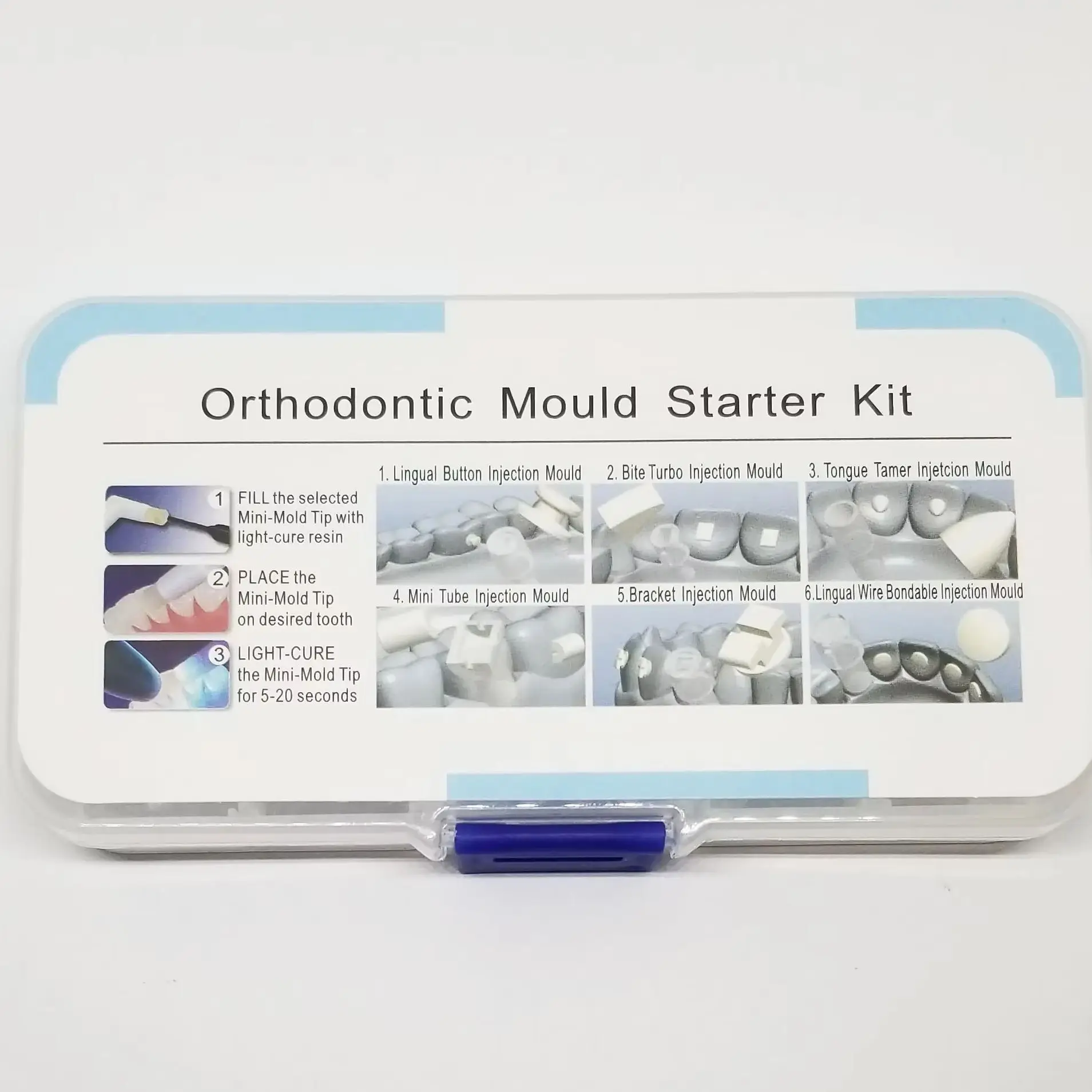 Dental Light Curing Resin Mold Orthodontic Mould Starter Kit for Dental Clinic Dentistry Tool
Dental Light Curing Resin Mold Orthodontic Mould Starter Kit for Dental Clinic Dentistry Tool