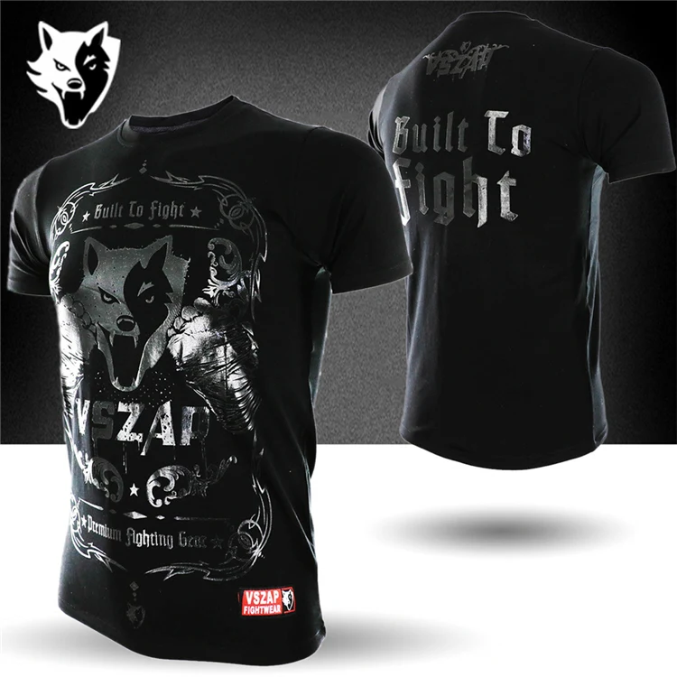 Vszap sports man seeks MMA combat short sleeved T-shirt training Muay Thai fitness Jiu Jitsu Sanda martial arts style T-shirt
Vszap sports man seeks MMA combat short sleeved T-shirt training Muay Thai fitness Jiu Jitsu Sanda martial arts style T-shirt