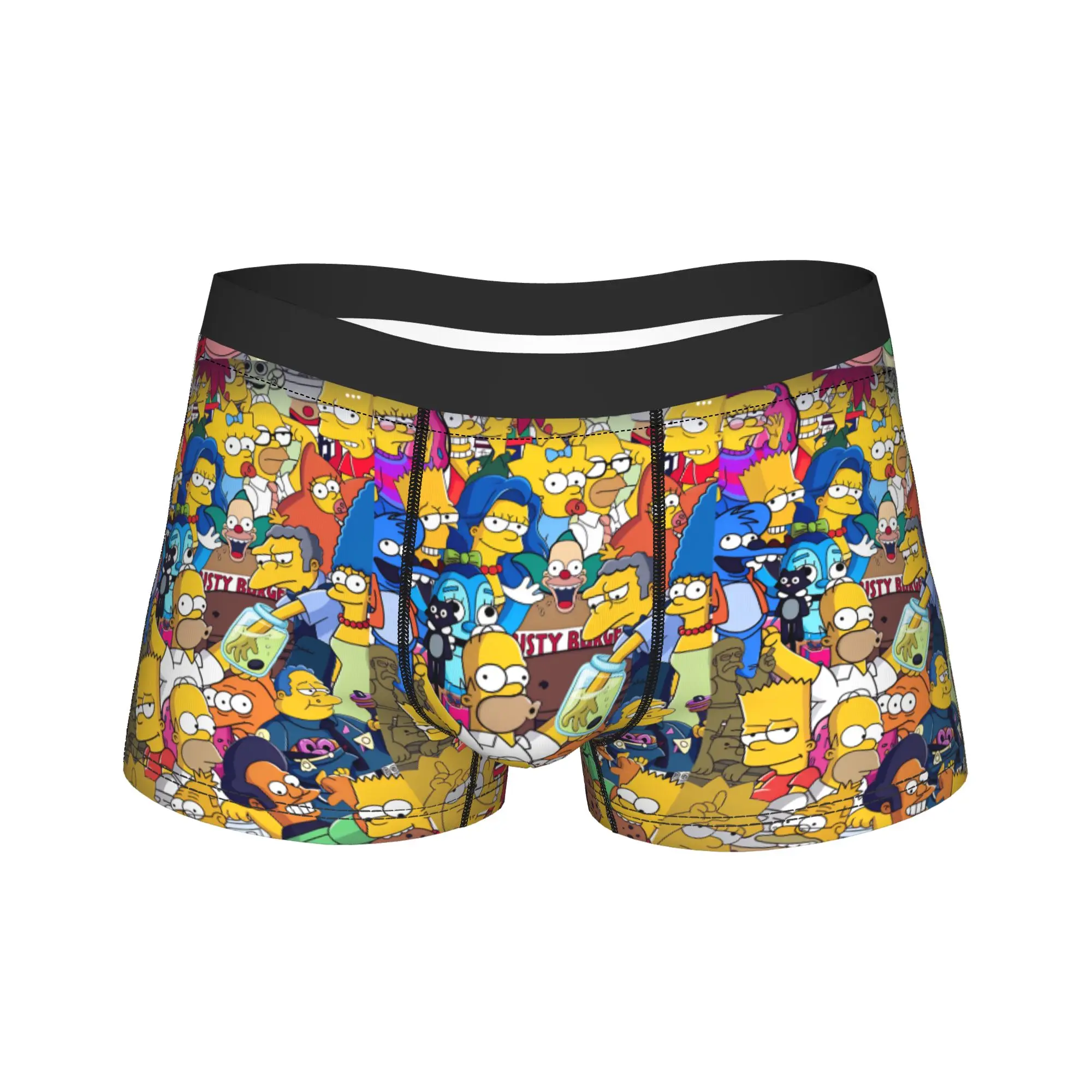 Мужские трусы-боксеры S-Simpsons Family Fun Group: дышащие, свободного кроя, с дизайном Trunk Trenky, большие размеры
Мужские трусы-боксеры S-Simpsons Family Fun Group: дышащие, свободного кроя, с дизайном Trunk Trenky, большие размеры