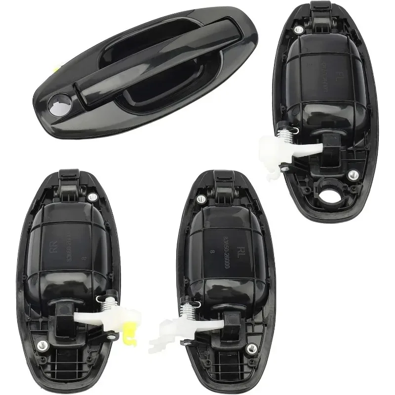 Exterior Door Handle 82650-26000 82660-26000 83650-26000 83660-26000 Driver and Passenger Side for Hyundai Santa Fe 2001-2006
Exterior Door Handle 82650-26000 82660-26000 83650-26000 83660-26000 Driver and Passenger Side for Hyundai Santa Fe 2001-2006