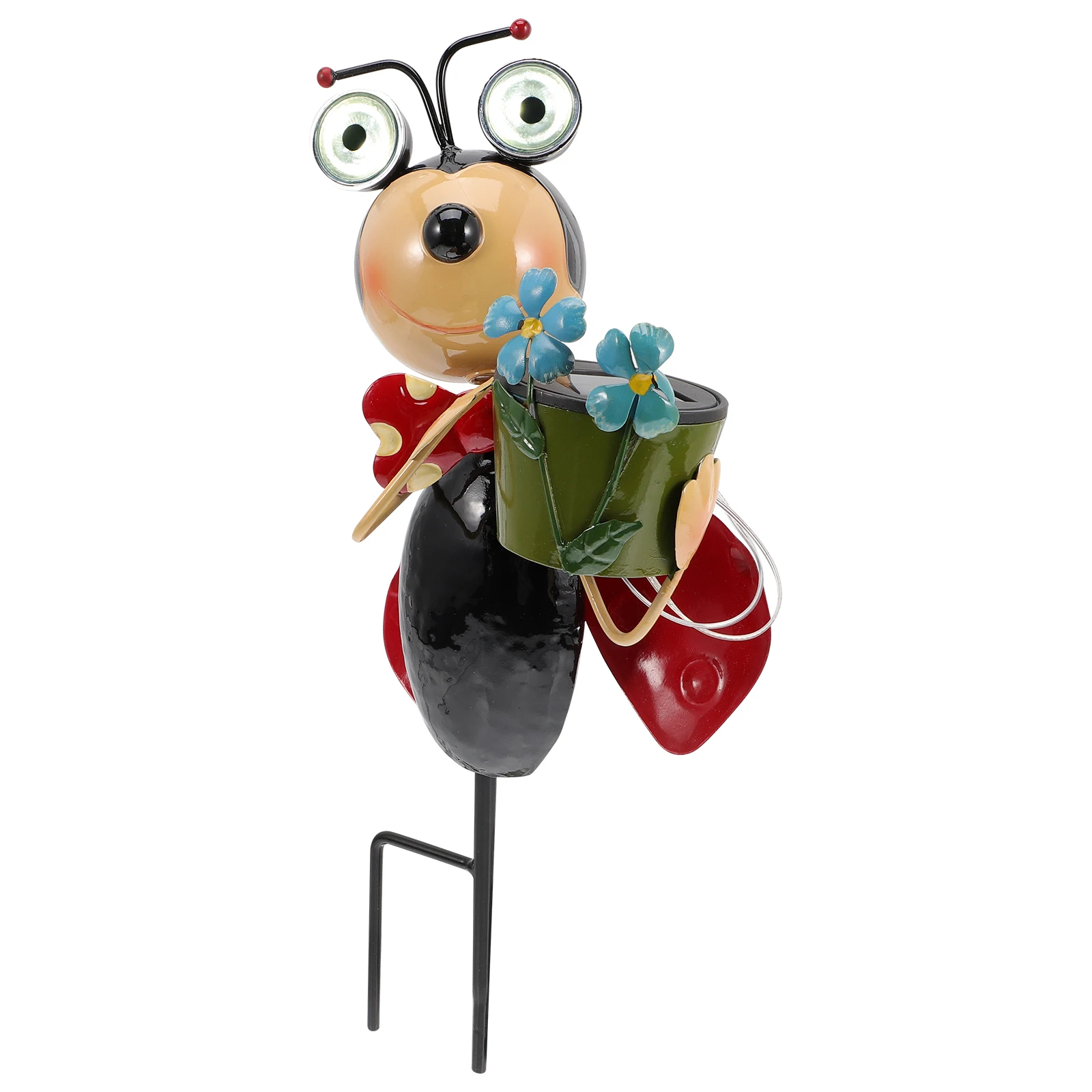 Ladybug Solar Lights Wrought Iron Garden Stakes Outdoor Lighting Landscape Decor Animal Design Weather Resistant Easy Install
Ladybug Solar Lights Wrought Iron Garden Stakes Outdoor Lighting Landscape Decor Animal Design Weather Resistant Easy Install
