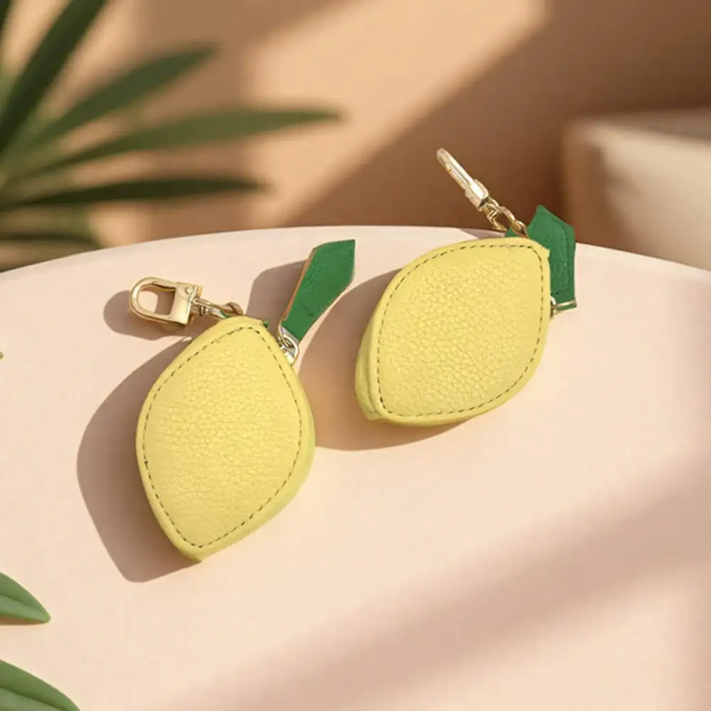 Fashion Yellow lemon Fruit Charm Coin Purse Keychain mini Coin Pouch Wallet gift for women Girls Card Holder Small Money Bag
Fashion Yellow lemon Fruit Charm Coin Purse Keychain mini Coin Pouch Wallet gift for women Girls Card Holder Small Money Bag