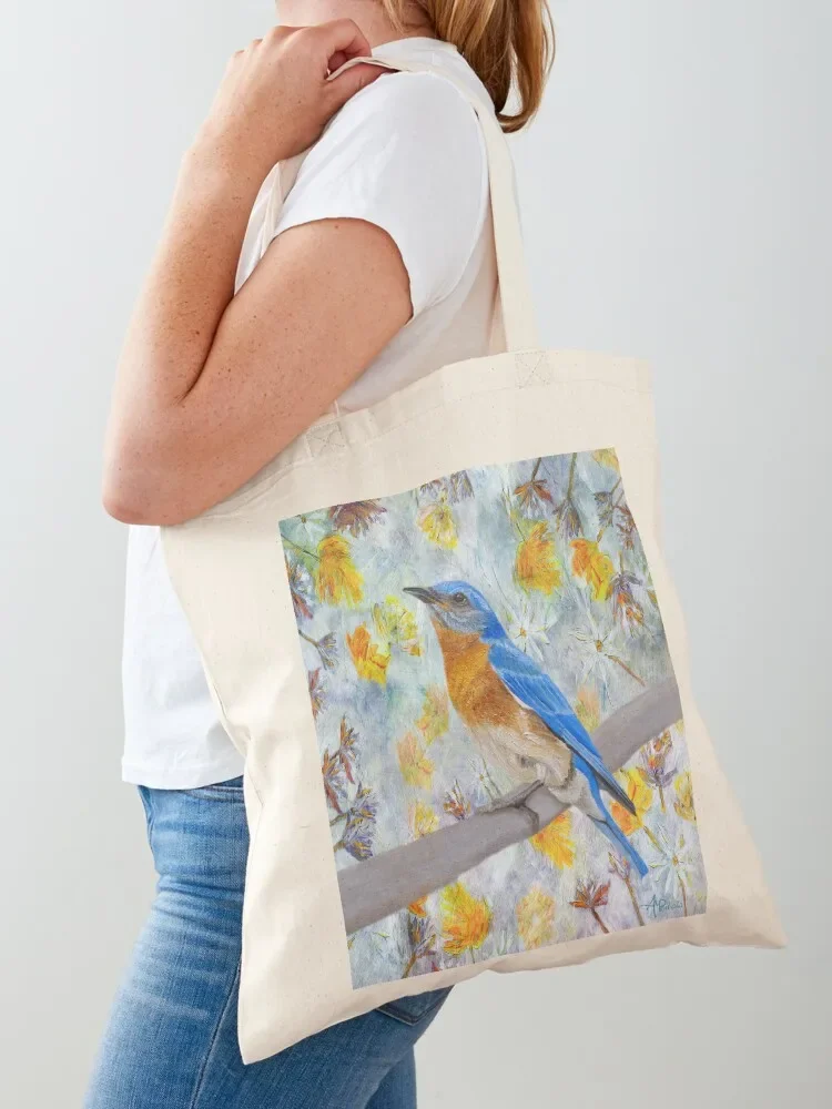 Springtime Eastern Bluebird Tote Bag large tote bag Shopper handbag Handbags
Springtime Eastern Bluebird Tote Bag large tote bag Shopper handbag Handbags