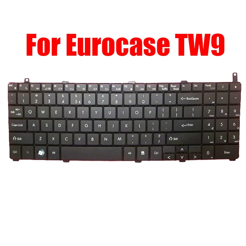 Laptop Keyboard For Eurocase TW9 English US Black
Laptop Keyboard For Eurocase TW9 English US Black