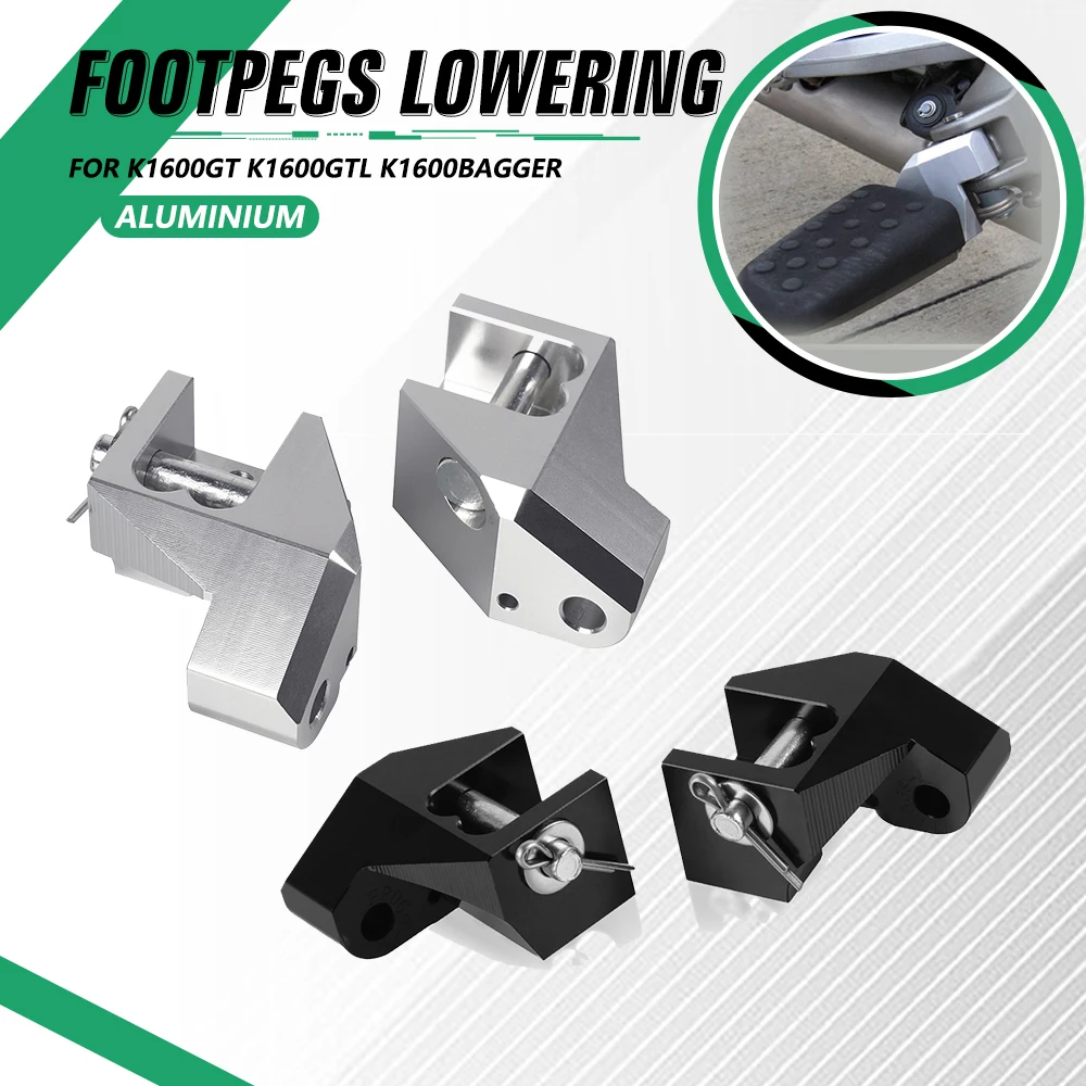 K 1600 GT GTL Motorcycle Driver Foot Peg Lowering1.5" For BMW K1600GT K1600GTL K1600Bagger 2011-2020 2019 2021 Footrest Footpegs
K 1600 GT GTL Motorcycle Driver Foot Peg Lowering1.5" For BMW K1600GT K1600GTL K1600Bagger 2011-2020 2019 2021 Footrest Footpegs