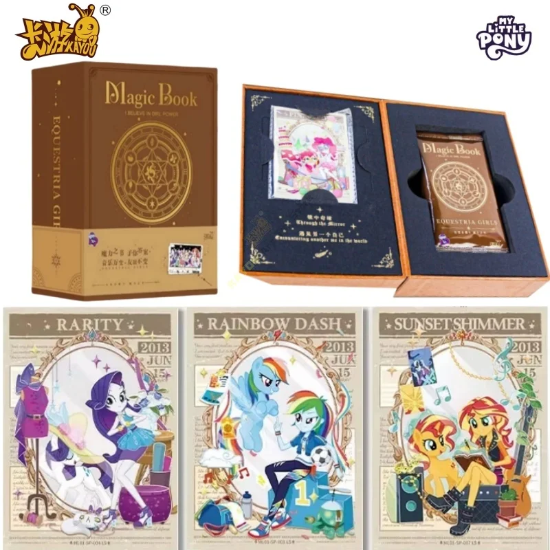 KAYOU Genuine My Little Pony Card The Magic Book Friendship Sonic Boom Game Collection Card Аниме Периферийная игрушка Оригинальная коробка
KAYOU Genuine My Little Pony Card The Magic Book Friendship Sonic Boom Game Collection Card Аниме Периферийная игрушка Оригинальная коробка