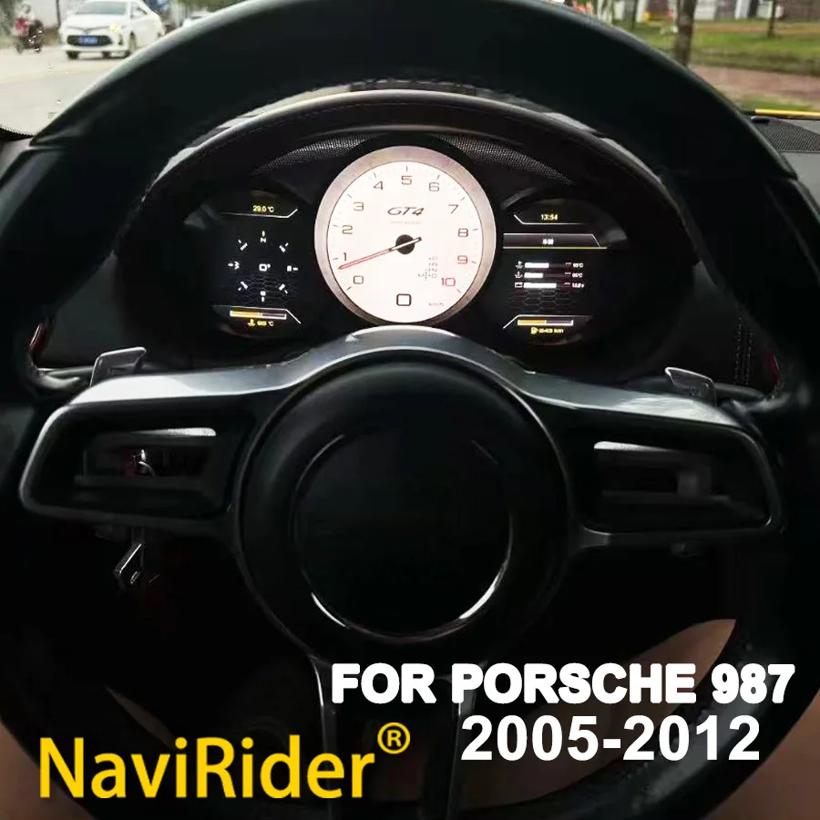 Цифровая приборная панель LCD для Porsche 987 2005-2012: виртуальный кокпит, GPS-спидометр, тахометр, одометр
Цифровая приборная панель LCD для Porsche 987 2005-2012: виртуальный кокпит, GPS-спидометр, тахометр, одометр