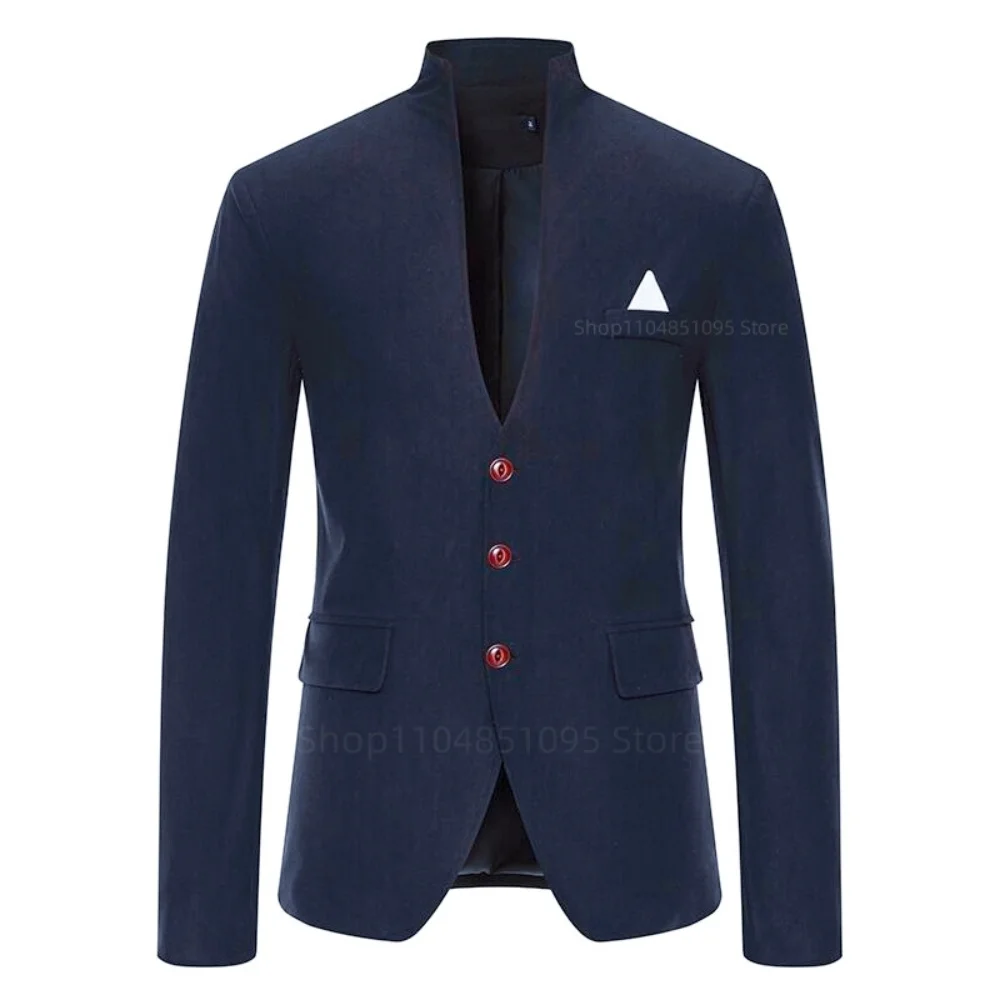 Style Solid Blazer for Men Fashion Wedding Jacket Smart Casual Business Best Man Suit Jacket Formal Only One Coat for Party
Style Solid Blazer for Men Fashion Wedding Jacket Smart Casual Business Best Man Suit Jacket Formal Only One Coat for Party