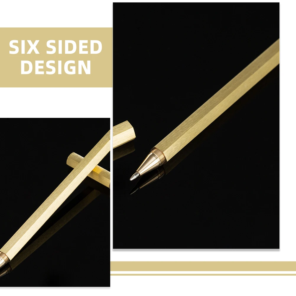Brass Pen Novelty Pens Executive Fancy Writing Neutral Office Gel for Signature Golden Student
Brass Pen Novelty Pens Executive Fancy Writing Neutral Office Gel for Signature Golden Student