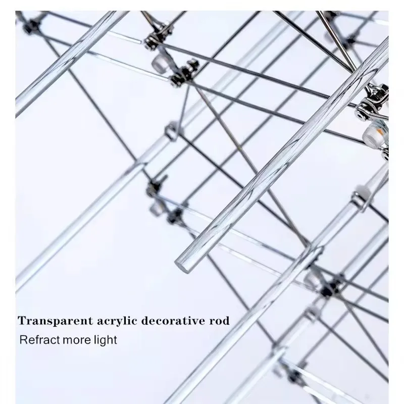 Rectangular Rubik's Cube Led Chandelier On The Third Floor Of The Hotel Lobby Decoration Project Fixed Geometric Stereo Lighting
Rectangular Rubik's Cube Led Chandelier On The Third Floor Of The Hotel Lobby Decoration Project Fixed Geometric Stereo Lighting