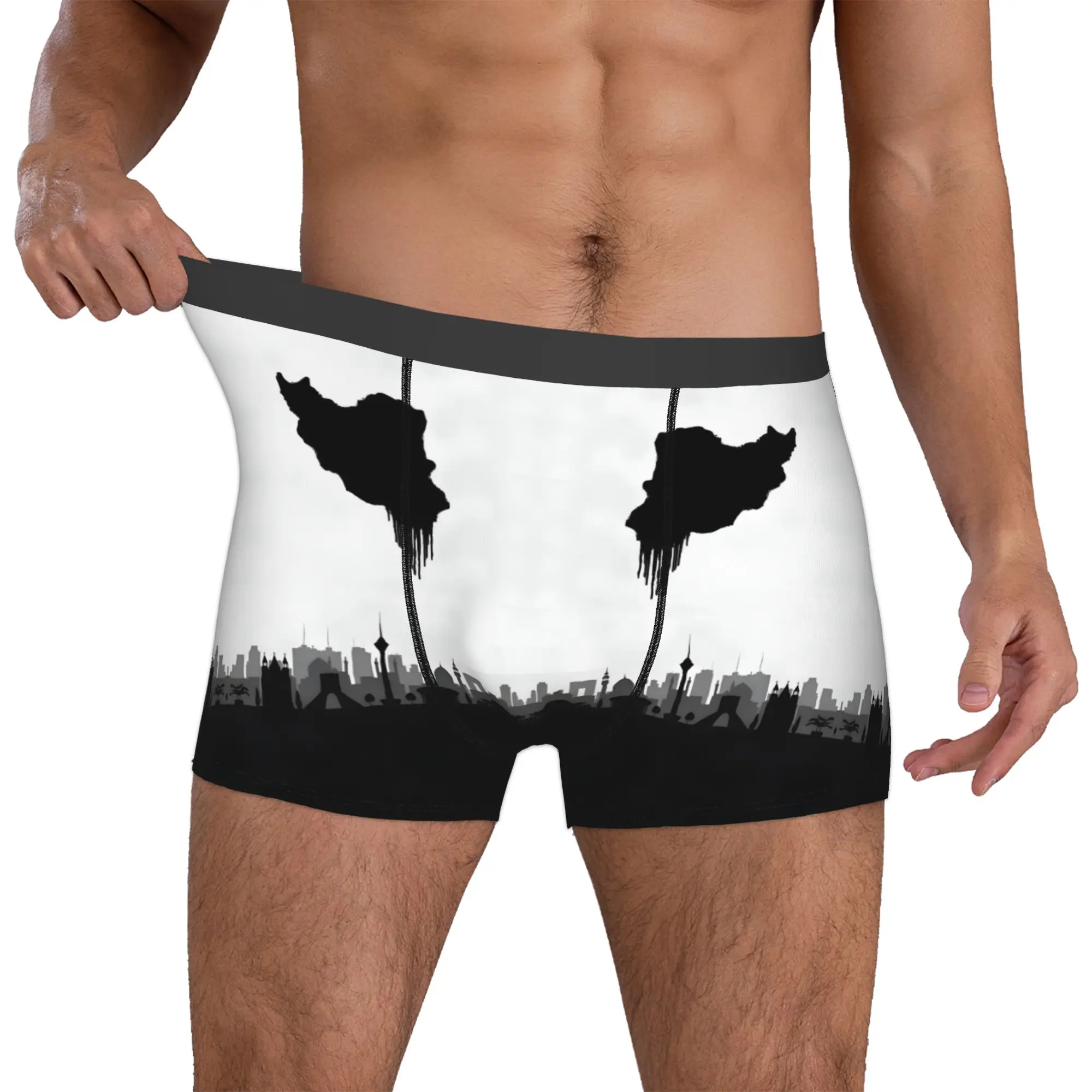 Custom I-Iran Underwear Men Breathable Flag Boxer Briefs Shorts Panties Soft Underpants For Homme
Custom I-Iran Underwear Men Breathable Flag Boxer Briefs Shorts Panties Soft Underpants For Homme