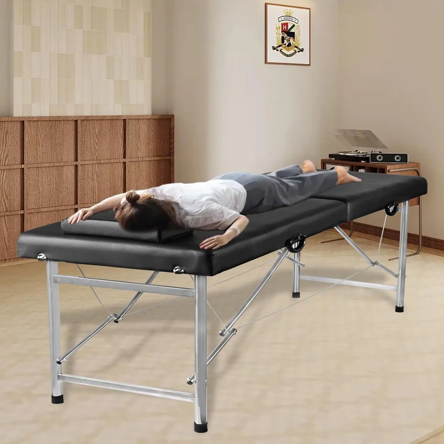 Portable Folding Massage Table – 2-Section Lightweight Salon & Spa Bed for Tattoo, Facials, Massage Therapy –, Customized
Portable Folding Massage Table – 2-Section Lightweight Salon & Spa Bed for Tattoo, Facials, Massage Therapy –, Customized