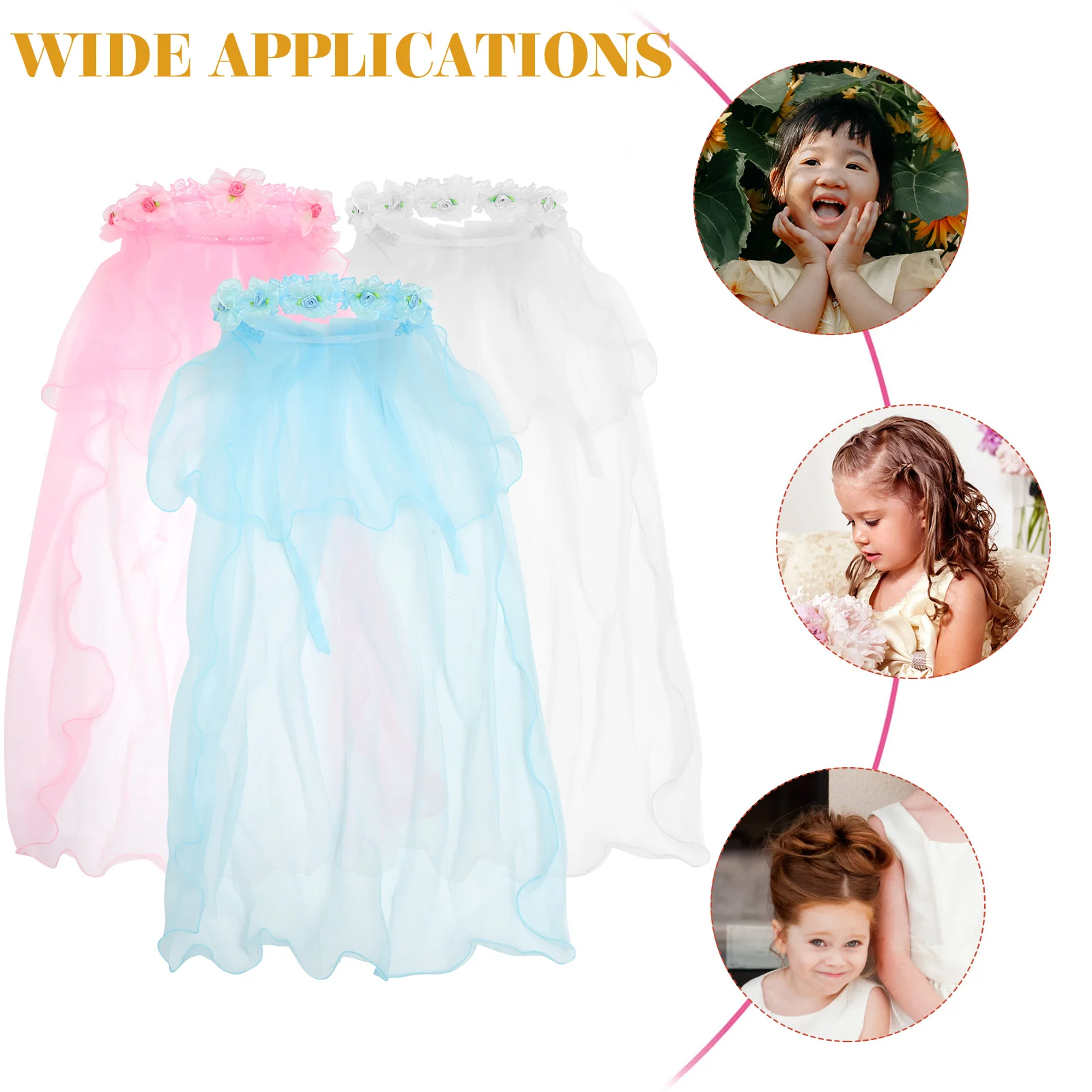 3pcs Floral Hair Wreath Veil Wedding Headband Garland Accessories Girl Hairpiece Travel Gifts Children Wreath
3pcs Floral Hair Wreath Veil Wedding Headband Garland Accessories Girl Hairpiece Travel Gifts Children Wreath