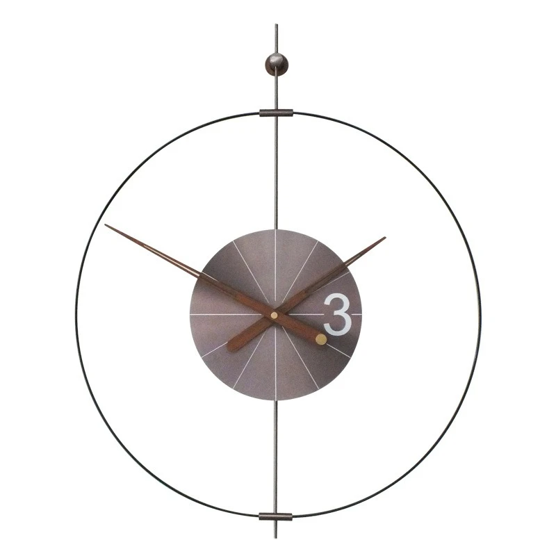 Modern fashion, creative living room and dining room, high-end minimalist wall clock
Modern fashion, creative living room and dining room, high-end minimalist wall clock