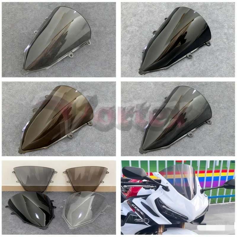 CBR650R Motorcycle Windscreen Screen Double Bubble Windshield For Honda CBR 650R 2019-2024 Wind Deflectors Accessories
CBR650R Motorcycle Windscreen Screen Double Bubble Windshield For Honda CBR 650R 2019-2024 Wind Deflectors Accessories