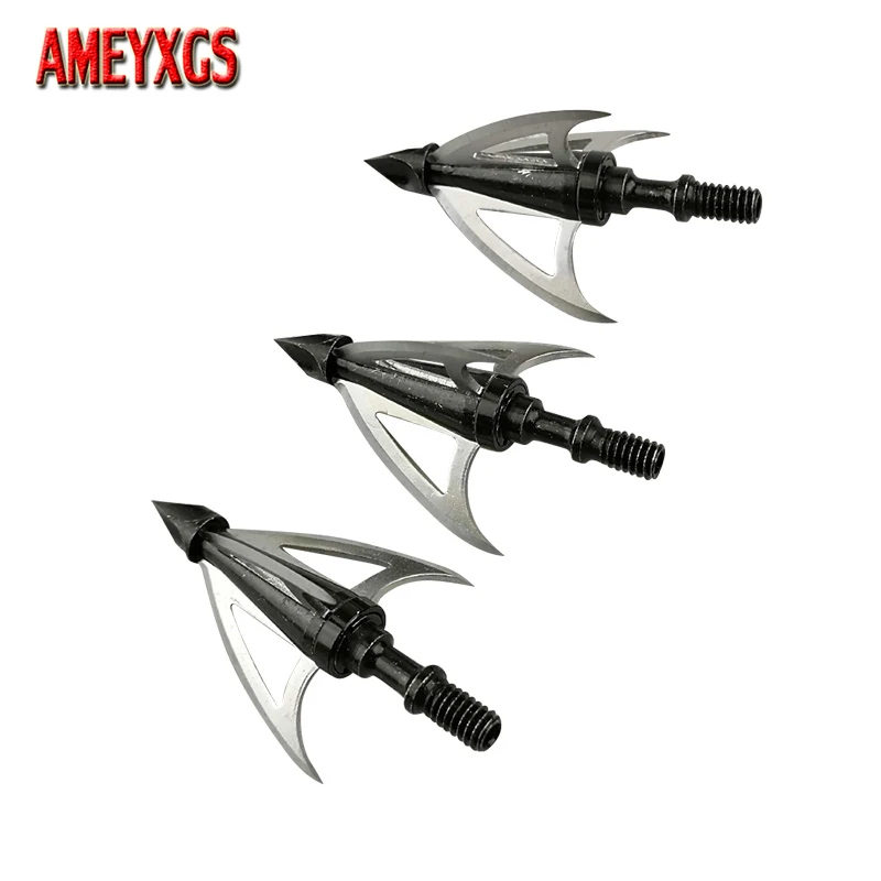 6/12pcs 3Fixed Blades Broadhead Hunting 100Grain Archery Arrowhead Stainless Steel Arrow Tips Outdoor Bow Shooting Accessories
6/12pcs 3Fixed Blades Broadhead Hunting 100Grain Archery Arrowhead Stainless Steel Arrow Tips Outdoor Bow Shooting Accessories