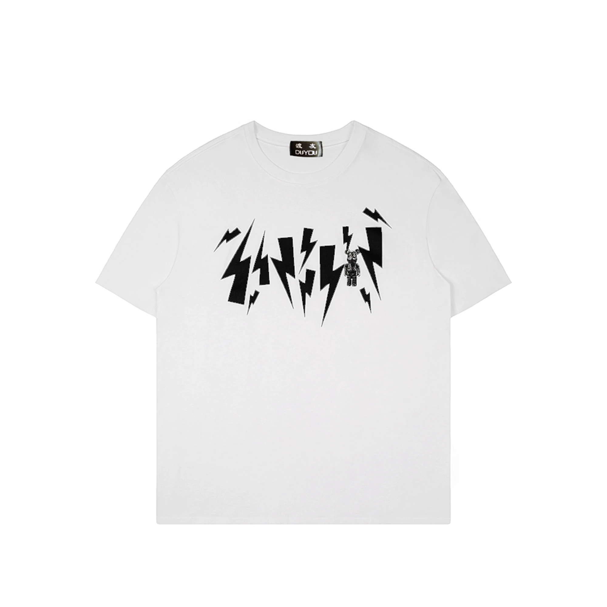 Summer New Unisex T-Shirt Men Women 100% Cotton Classic Lightning Print Casual T Shirt High Quality Male Tee 130
Summer New Unisex T-Shirt Men Women 100% Cotton Classic Lightning Print Casual T Shirt High Quality Male Tee 130