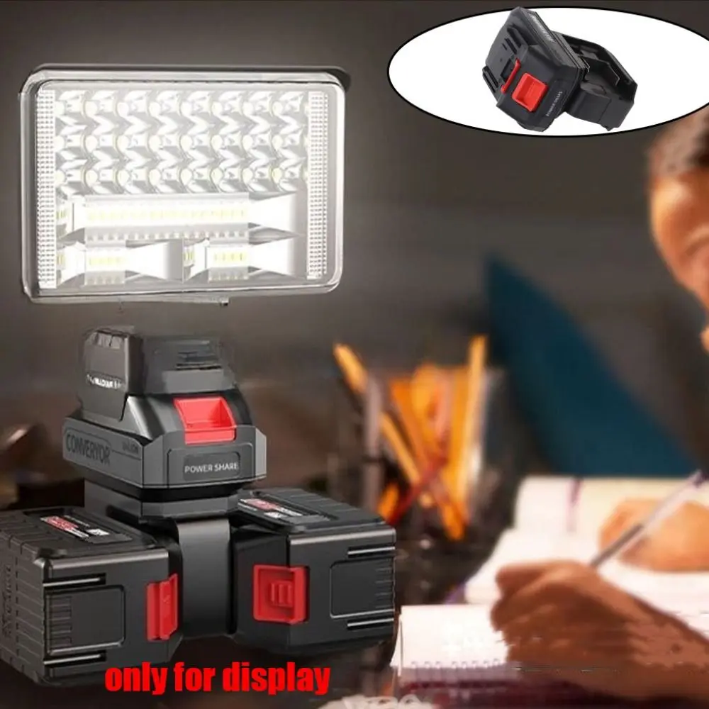 Plastic Battery Converter One-to-two Battery Adapter Power Tool Battery Adapter Double The Battery Capacity Black
Plastic Battery Converter One-to-two Battery Adapter Power Tool Battery Adapter Double The Battery Capacity Black