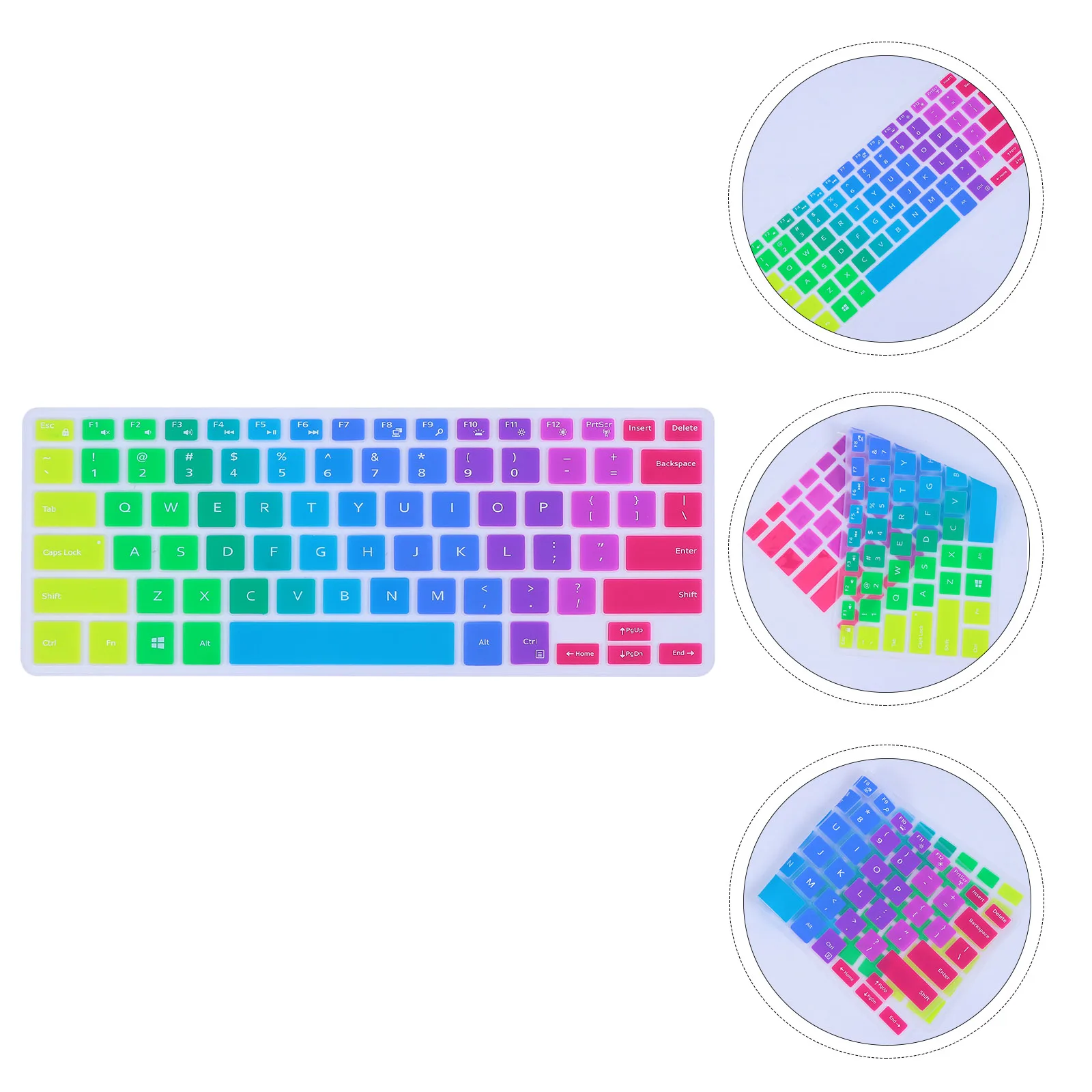 Keyboard Cover Protector Thin Skin Protective Computer Film Silica Gel for Silicone
Keyboard Cover Protector Thin Skin Protective Computer Film Silica Gel for Silicone