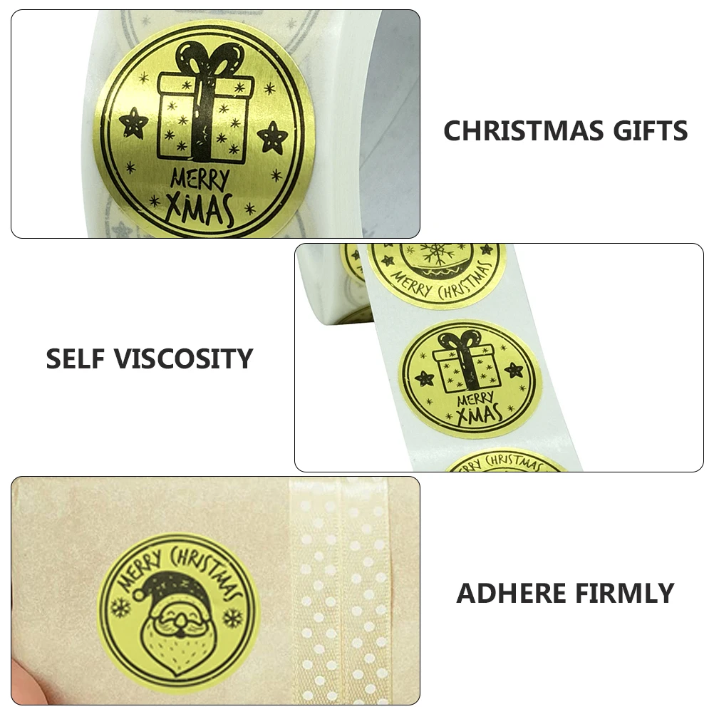 2pcs 2 Rolls Self Adhesive Christmas Craft Seal Stickers Golden Paper for Kids Decorative Diary Scrapbook Gift Label Creative
2pcs 2 Rolls Self Adhesive Christmas Craft Seal Stickers Golden Paper for Kids Decorative Diary Scrapbook Gift Label Creative