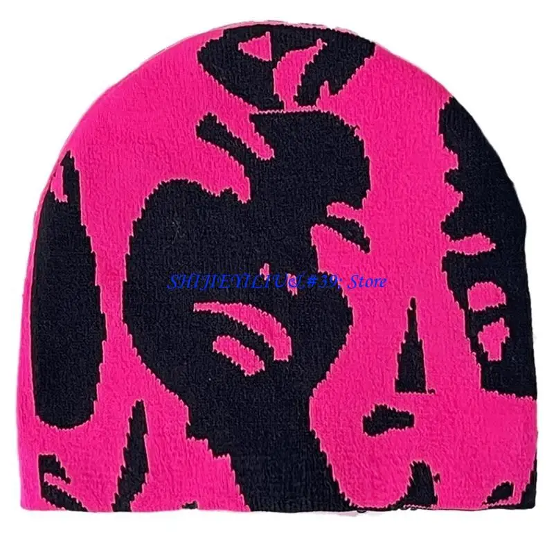 E21F Подростковая вязаная шапка, эластичная защитная шапка для ушей, шапка с человеческим портретом, зимняя шапка для взрослых,
E21F Подростковая вязаная шапка, эластичная защитная шапка для ушей, шапка с человеческим портретом, зимняя шапка для взрослых,