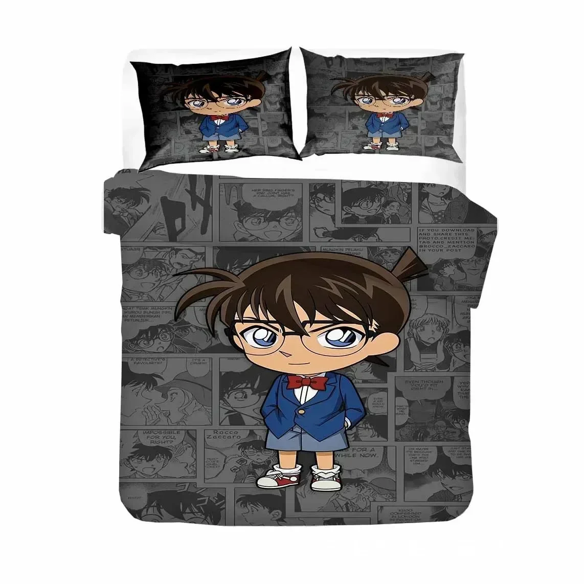 Luxury New 3D Print Anime Detective Conan Shinichi Bedding Set Boys Girls Twin Queen Size Duvet Cover Pillowcase Bed Kids Adult
Luxury New 3D Print Anime Detective Conan Shinichi Bedding Set Boys Girls Twin Queen Size Duvet Cover Pillowcase Bed Kids Adult