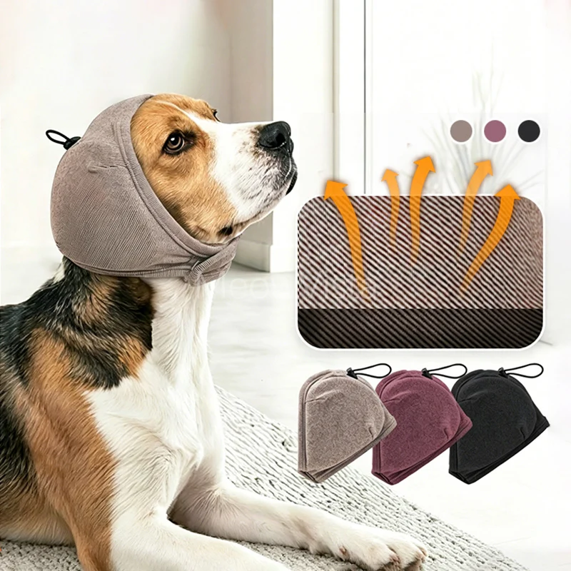 Thickened Elastic Dog Calming Earmuff Soft Thermal Anti-Anxiety Noise Cancelling Dog Ear Cover Dog Pet Headcover for Grooming
Thickened Elastic Dog Calming Earmuff Soft Thermal Anti-Anxiety Noise Cancelling Dog Ear Cover Dog Pet Headcover for Grooming