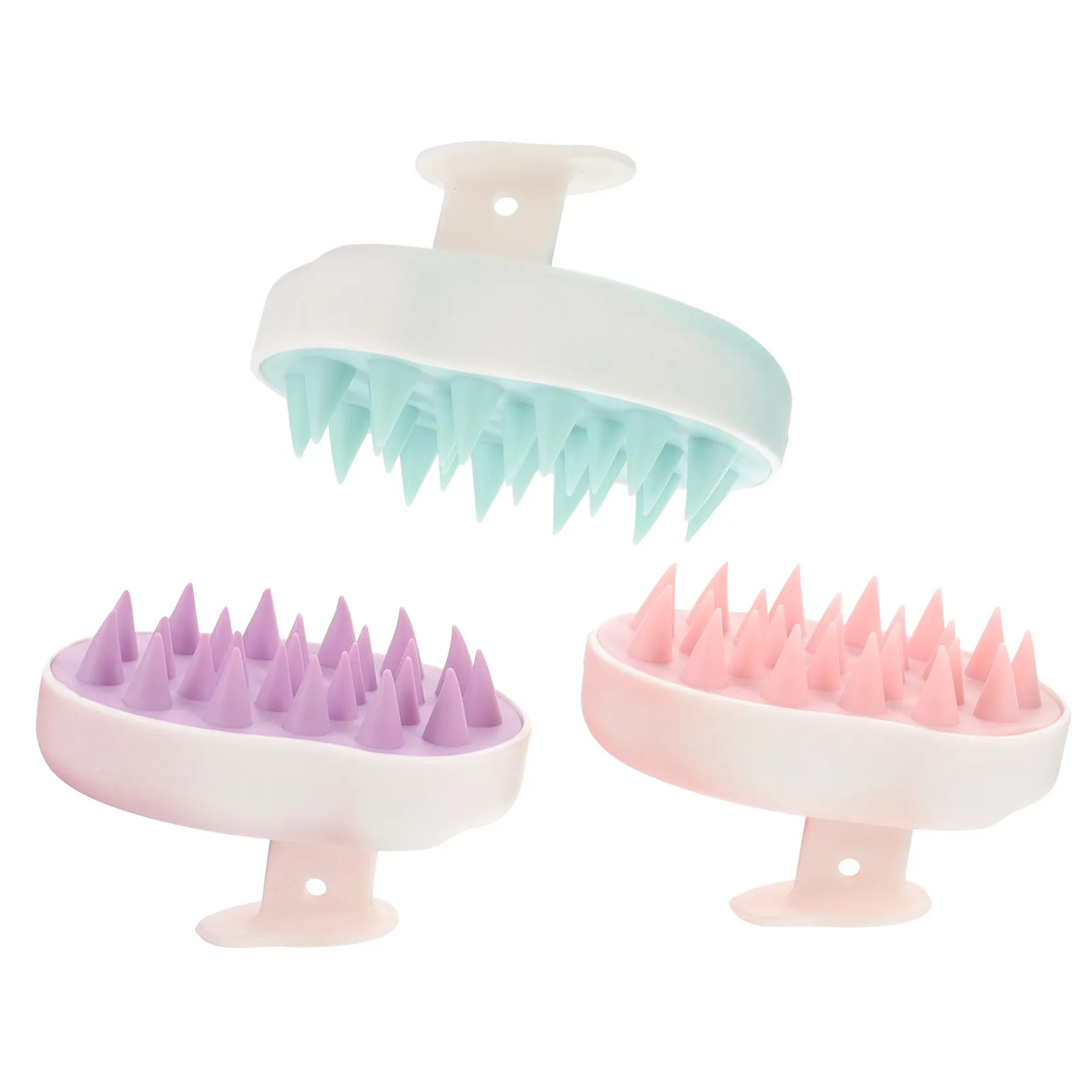 Набор из 3 массажных щеток для кожи головы: мягкие гибкие щетинки для глубокой очистки, массажер для мытья волос и кожи головы, скрабер для душа
Набор из 3 массажных щеток для кожи головы: мягкие гибкие щетинки для глубокой очистки, массажер для мытья волос и кожи головы, скрабер для душа