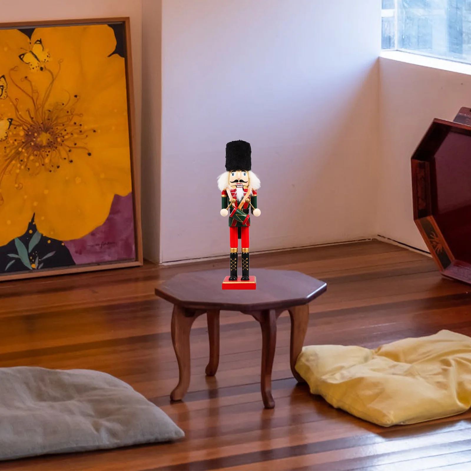 Christmas Nutcrackers Figures Wood Craft Decoration Bright Hand-Painted Wooden Statue Holiday Party Favor Festive Decor
Christmas Nutcrackers Figures Wood Craft Decoration Bright Hand-Painted Wooden Statue Holiday Party Favor Festive Decor