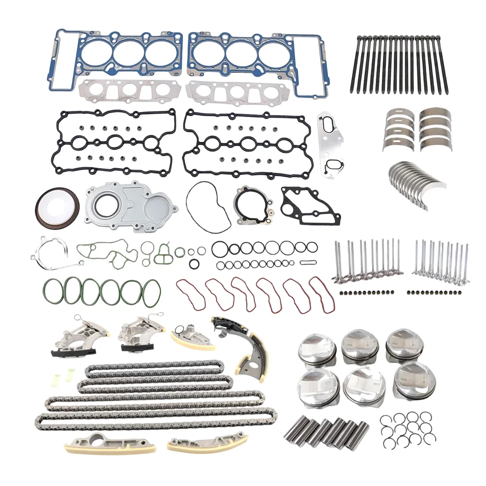 CJT CTU CGW Engine Timing Chain Kit Piston Bearing Gasket Set for A4/S4/A5/S5/A6/S6/A7/A8/S8/Q5/Q7 VW Touareg 3.0L/3.0T (OE
CJT CTU CGW Engine Timing Chain Kit Piston Bearing Gasket Set for A4/S4/A5/S5/A6/S6/A7/A8/S8/Q5/Q7 VW Touareg 3.0L/3.0T (OE