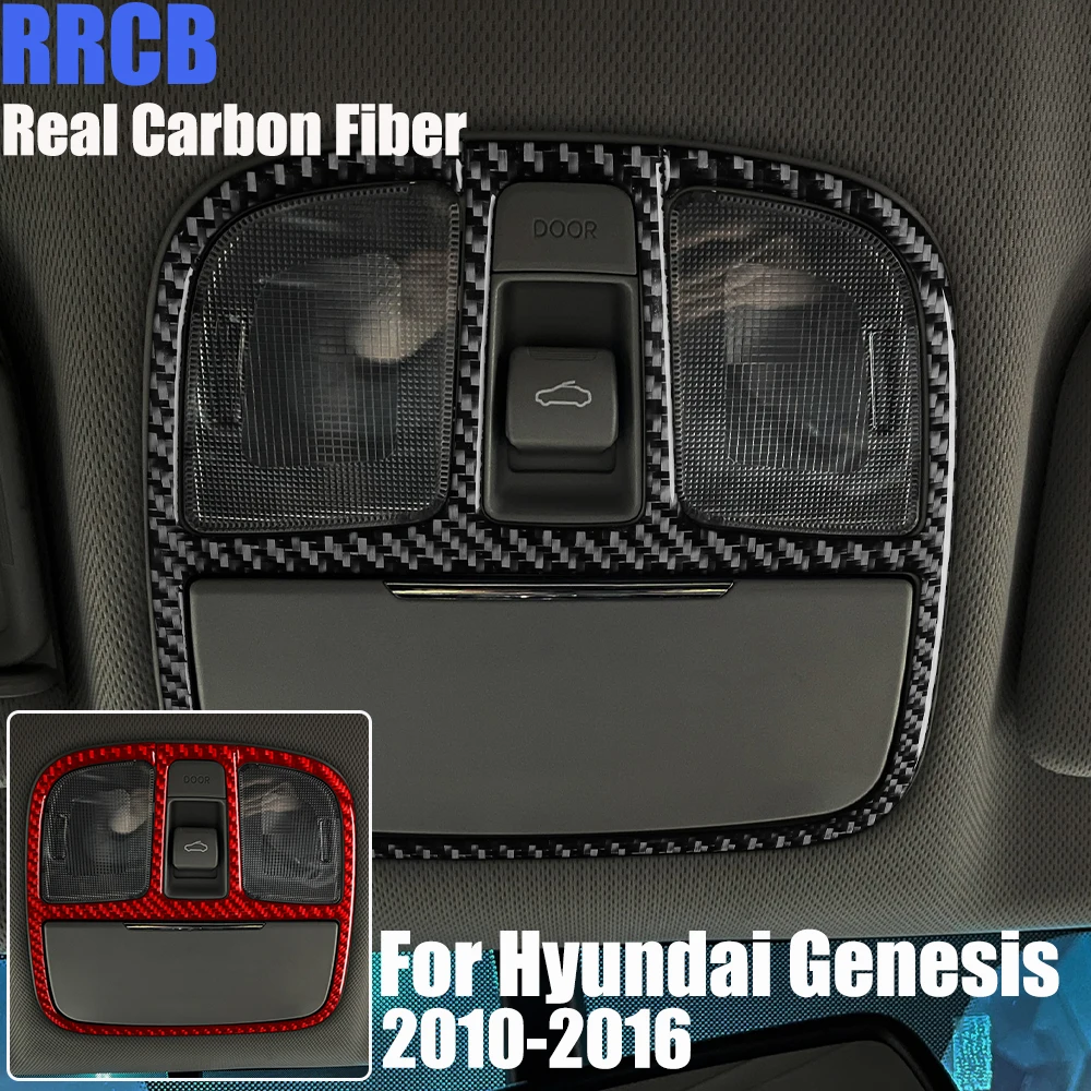 Real Carbon Fiber Car Accessories Reading Light Frame Trim Soft Sticker For Hyundai Genesis Coupe 2013 2014 2015 2016
Real Carbon Fiber Car Accessories Reading Light Frame Trim Soft Sticker For Hyundai Genesis Coupe 2013 2014 2015 2016