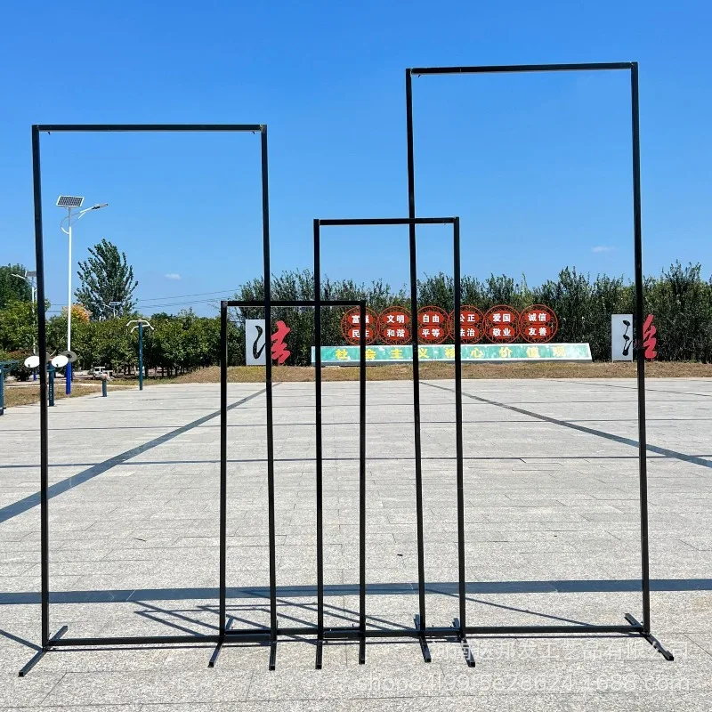 Wedding new wrought iron screen long square wedding stage decoration background rack
Wedding new wrought iron screen long square wedding stage decoration background rack