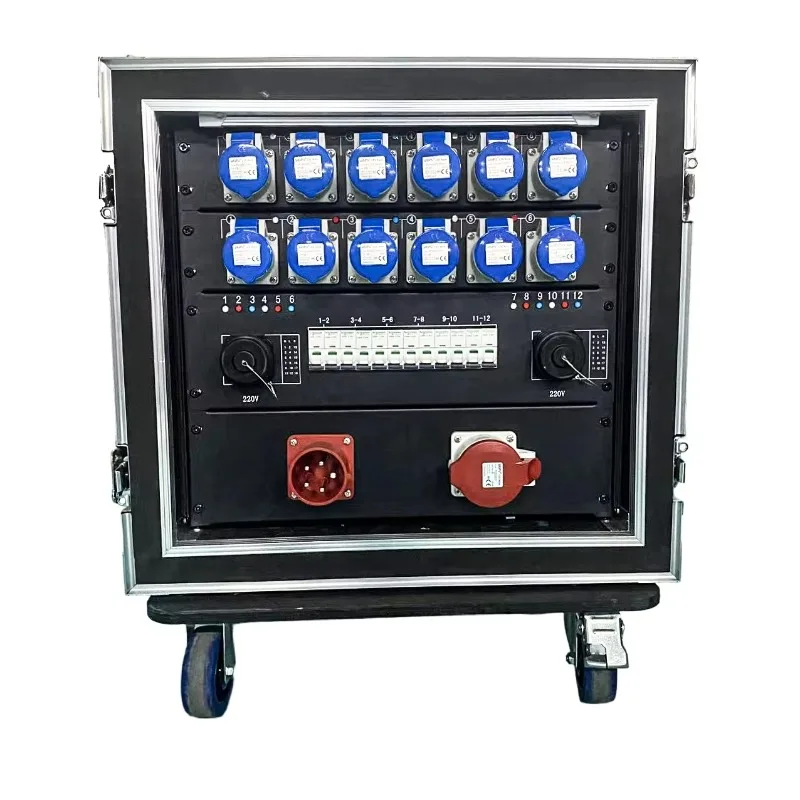 24-Ch annel Power Distribution Equipment Customized Single Phase Events Equipment Power Distributor Boxes
24-Ch annel Power Distribution Equipment Customized Single Phase Events Equipment Power Distributor Boxes