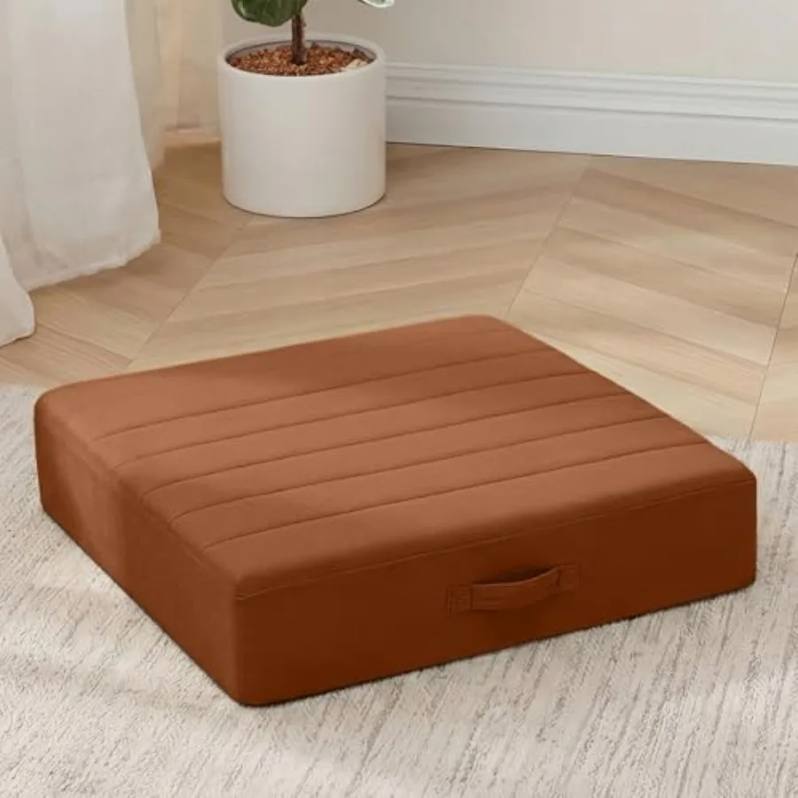 Square Floor Pillow Seatg for Adults Large Meditation Cushion Floor Pillow with Thick Foam and Soft Tufted Cover Washable Big P
Square Floor Pillow Seatg for Adults Large Meditation Cushion Floor Pillow with Thick Foam and Soft Tufted Cover Washable Big P