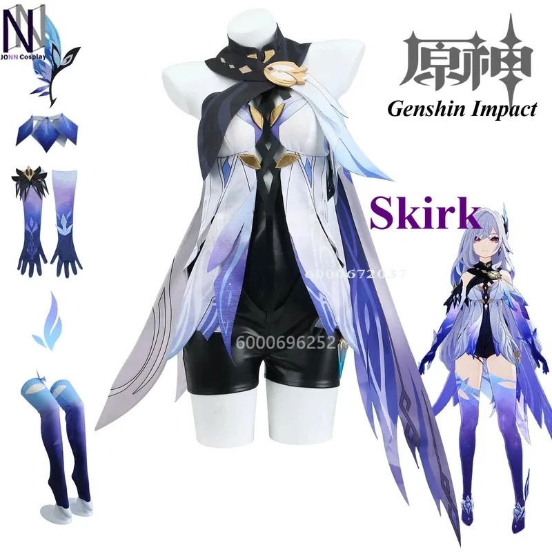 Genshin Impact Game Skirk Cosplay Costume Anime Wig Woman Suit Shoes Sexy Role Play Halloween Party Outfit New Arrival
Genshin Impact Game Skirk Cosplay Costume Anime Wig Woman Suit Shoes Sexy Role Play Halloween Party Outfit New Arrival