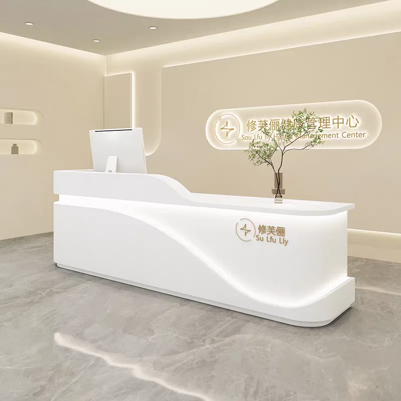 Design Front Desk Reception Counter Restaurant U Shape Classic Reception Desks Beauty Salon Mostrador Recepcion Office Furniture
Design Front Desk Reception Counter Restaurant U Shape Classic Reception Desks Beauty Salon Mostrador Recepcion Office Furniture