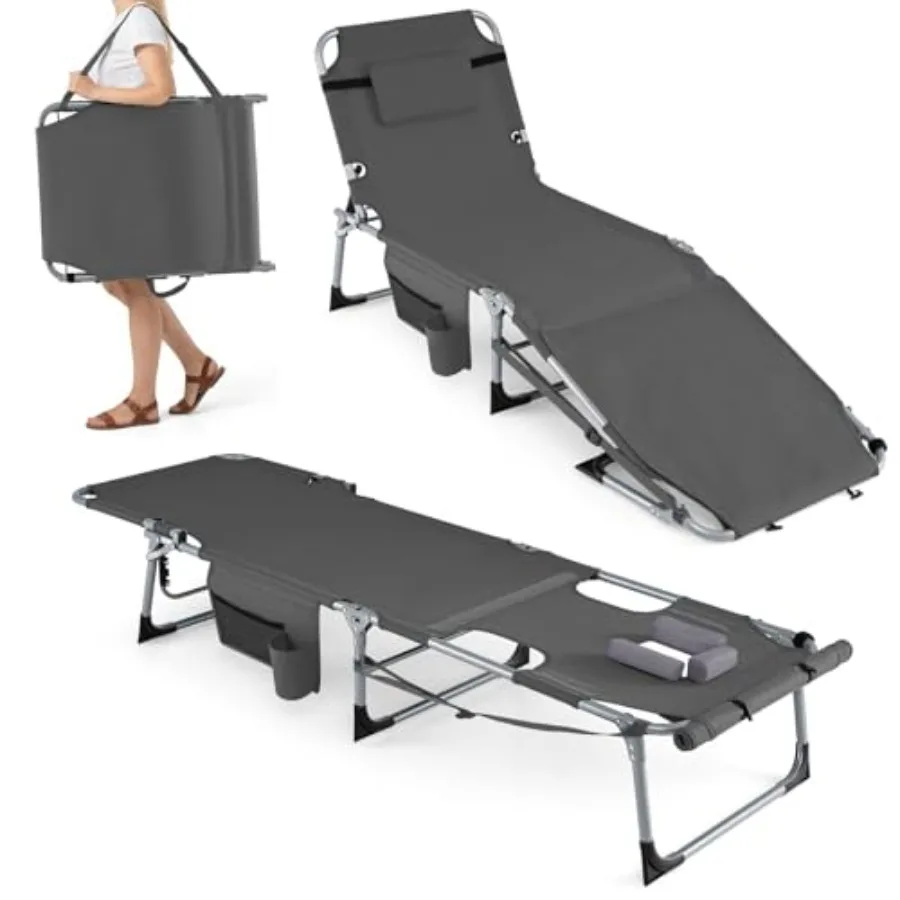 Tanning Chair for outdoor use, lightweight polypropylene, beige, portable with face/arm holes and side pocket
Tanning Chair for outdoor use, lightweight polypropylene, beige, portable with face/arm holes and side pocket
