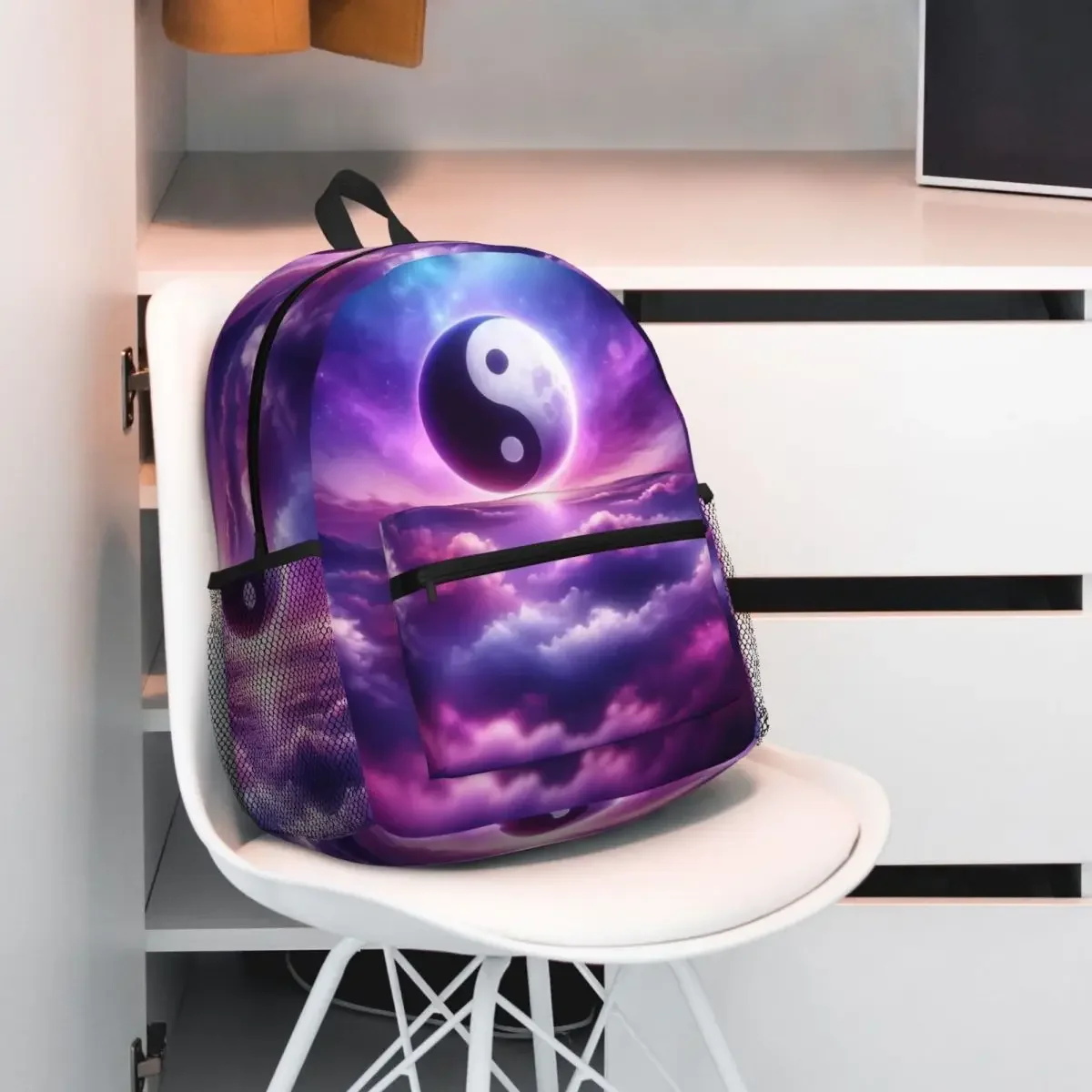Yin Yang Pattern Student Backpack School Bag Hiking Travel Daypack for Men Women Fashion Bookbag Shoulder Bags
Yin Yang Pattern Student Backpack School Bag Hiking Travel Daypack for Men Women Fashion Bookbag Shoulder Bags