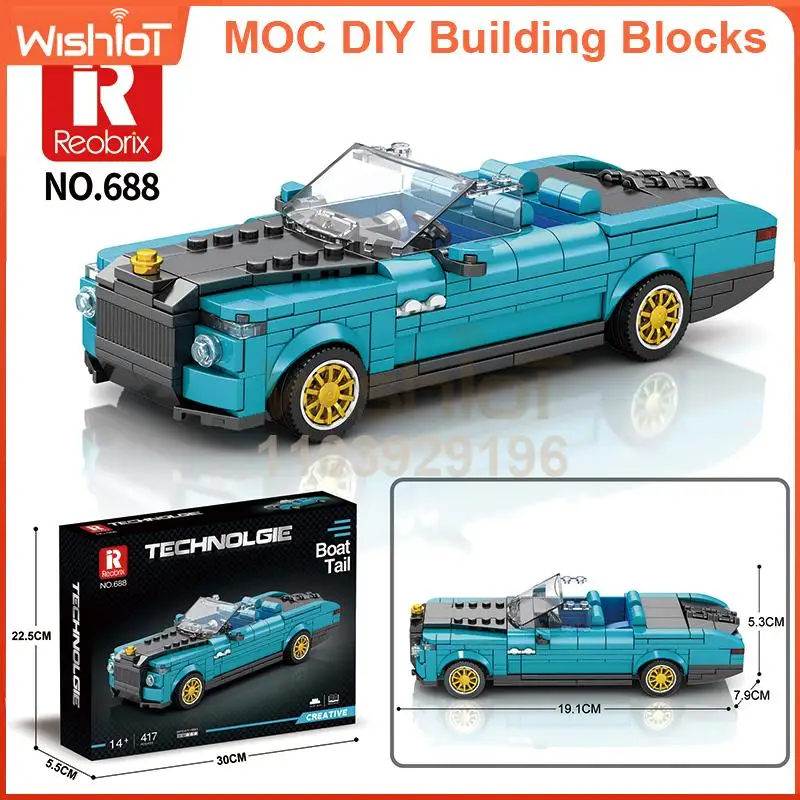 369pcs TECHNOLOGIE Car Building Blocks 688 MOC Bricks High Tech Ideas Toy Kit Collection DIY Gift Kids Adults
369pcs TECHNOLOGIE Car Building Blocks 688 MOC Bricks High Tech Ideas Toy Kit Collection DIY Gift Kids Adults